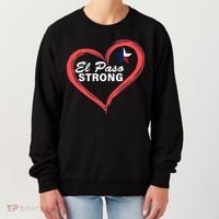 El Paso Strong Heart Texas Star Women's Sweatshirt thumb 0