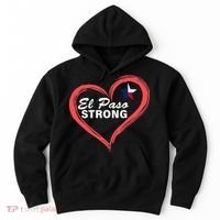 El Paso Strong Heart Texas Star Hoodie thumb 0