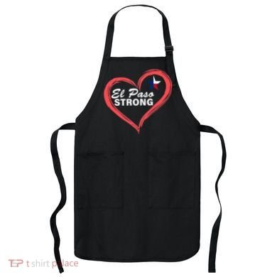 El Paso Strong Heart Texas Star Apron