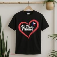 El Paso Strong Heart Texas Star T-Shirt thumb 2
