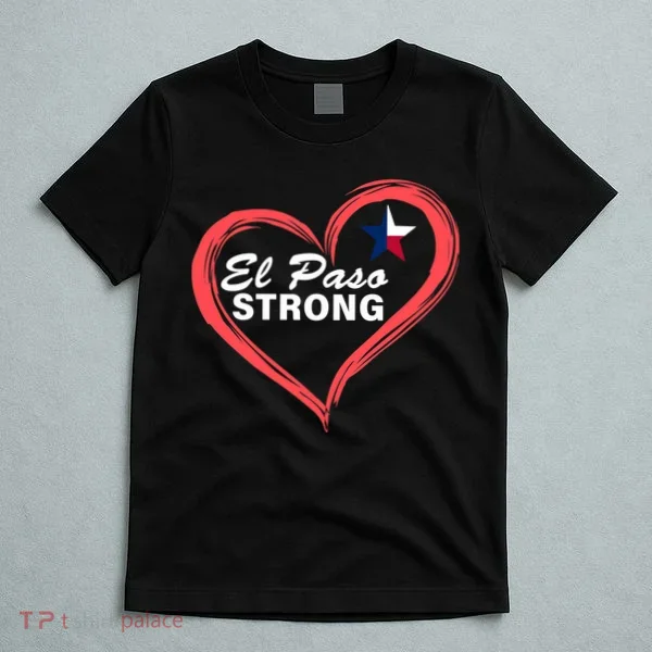 El Paso Strong Heart Texas Star T-Shirt