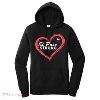 El Paso Strong Heart Texas Star Women's Hoodie thumb 0