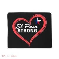 El Paso Strong Heart Texas Star Mousepad thumb 0