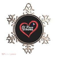 El Paso Strong Heart Texas Star Ornament thumb 0