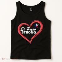 El Paso Strong Heart Texas Star Tank Top thumb 2