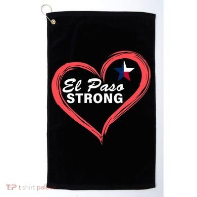 El Paso Strong Heart Texas Star Golf Towel