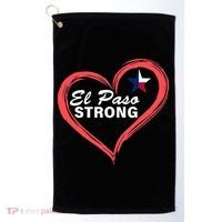 El Paso Strong Heart Texas Star Golf Towel thumb 0
