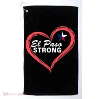 El Paso Strong Heart Texas Star Golf Towel thumb 0