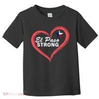 El Paso Strong Heart Texas Star Toddler T-Shirt thumb 0
