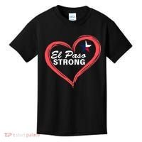 El Paso Strong Heart Texas Star Kids T-Shirt thumb 0