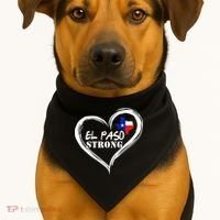 El Paso Strong Support Texas USA-Made Doggie Bandana thumb 1