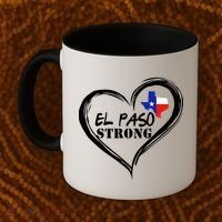 El Paso Strong Support Texas Coffee Mug thumb 2