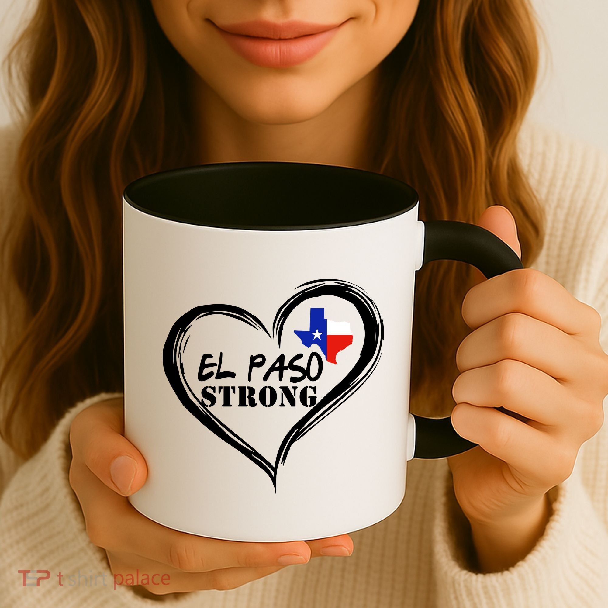 El Paso Strong Support Texas Coffee Mug
