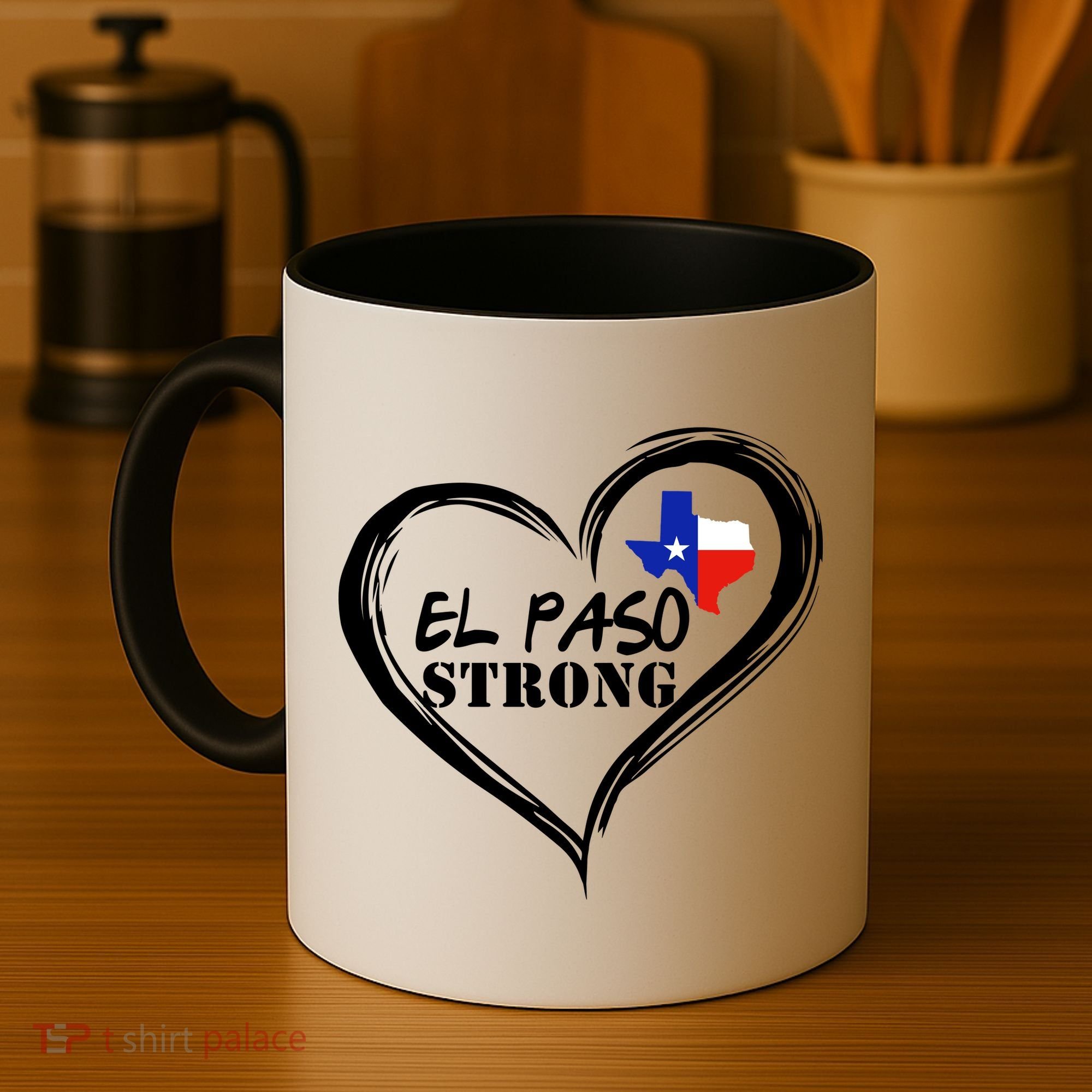 El Paso Strong Support Texas Coffee Mug