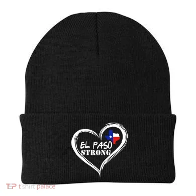 El Paso Strong Support Texas Beanie