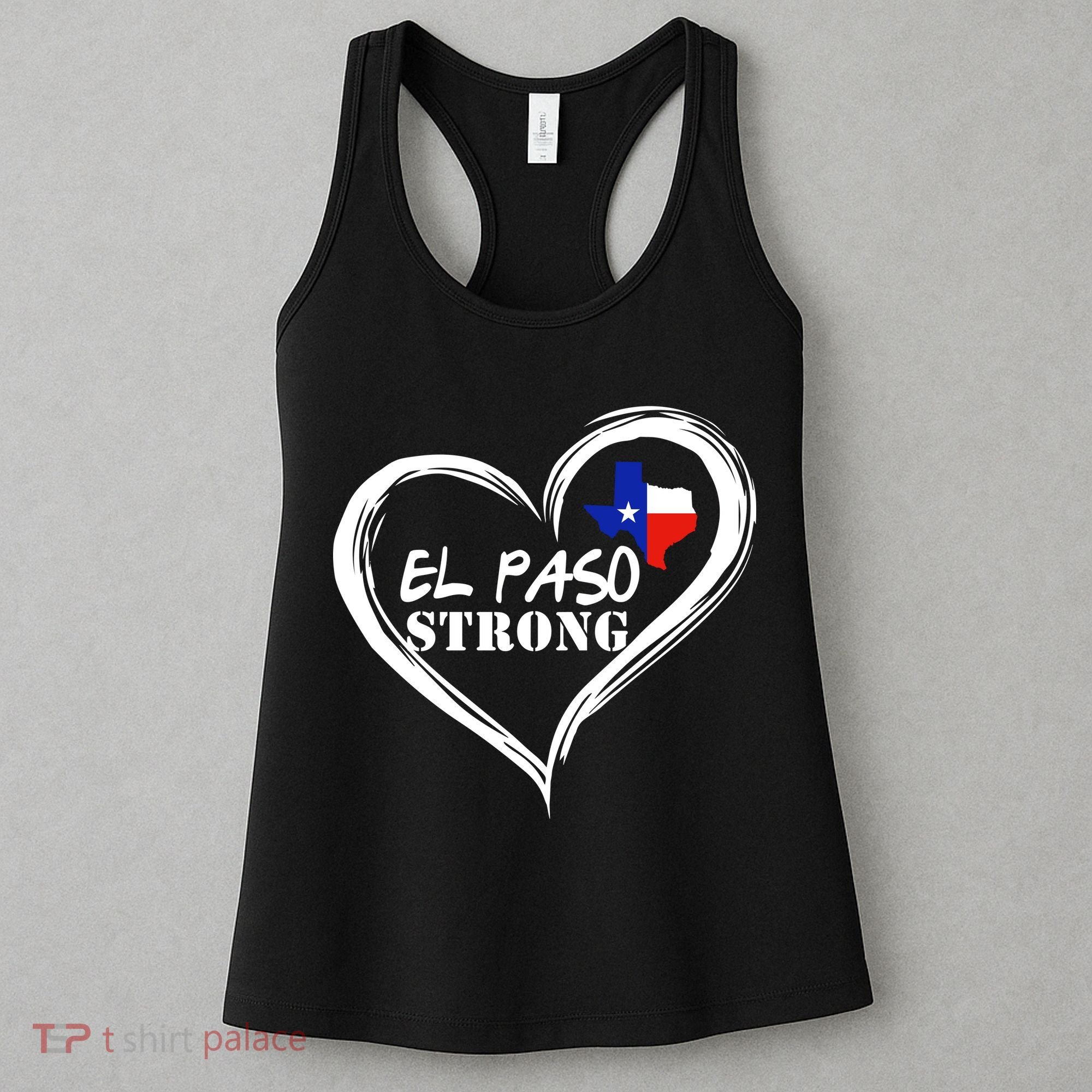 El Paso Strong Support Texas Women's Tank Top