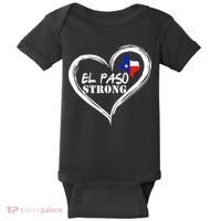 El Paso Strong Support Texas Baby Bodysuit thumb 0