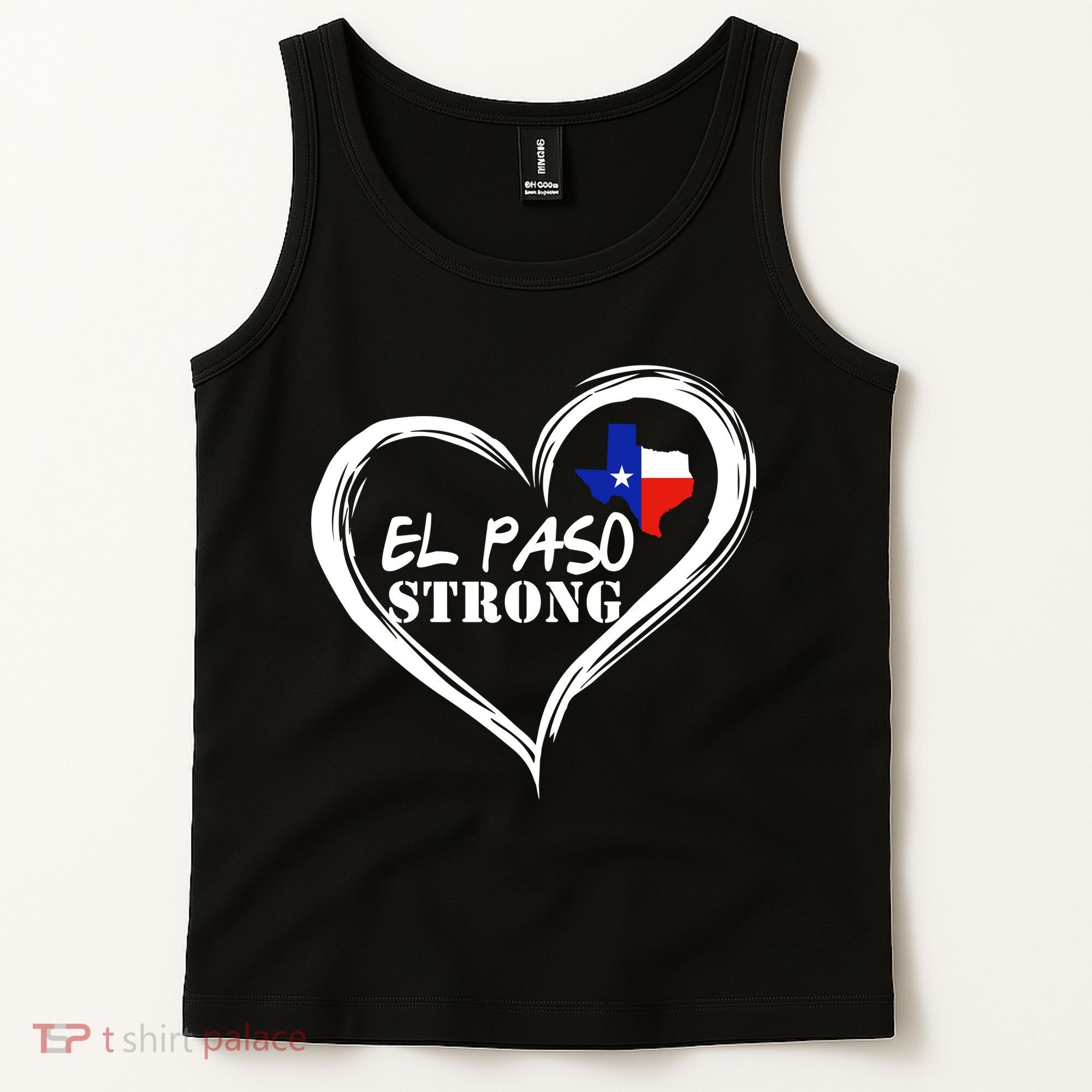El Paso Strong Support Texas Tank Top