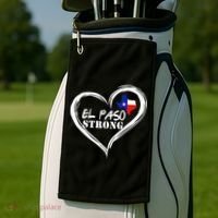 El Paso Strong Support Texas Golf Towel thumb 2