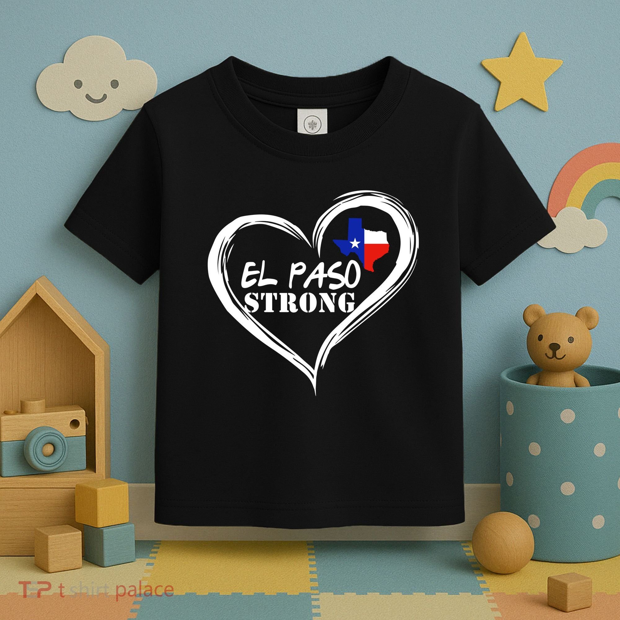 El Paso Strong Support Texas Toddler T-Shirt