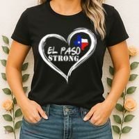 El Paso Strong Support Texas Women's T-Shirt thumb 2