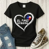 El Paso Strong Support Texas Women's T-Shirt thumb 3