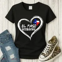 El Paso Strong Support Texas Women's T-Shirt thumb 3