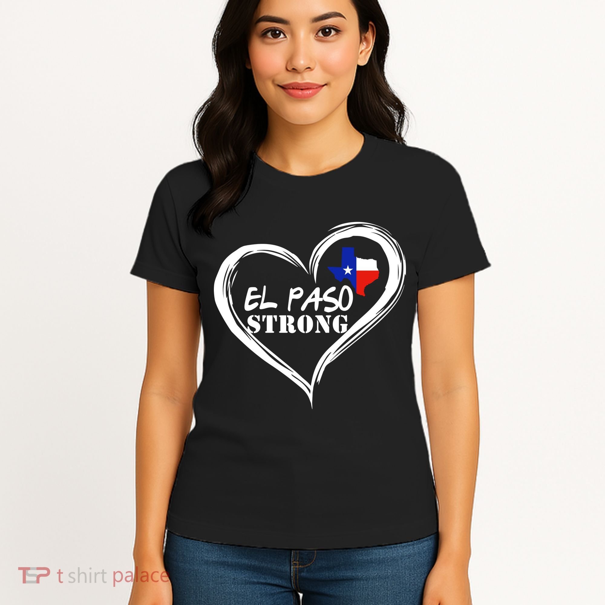 El Paso Strong Support Texas Women's T-Shirt