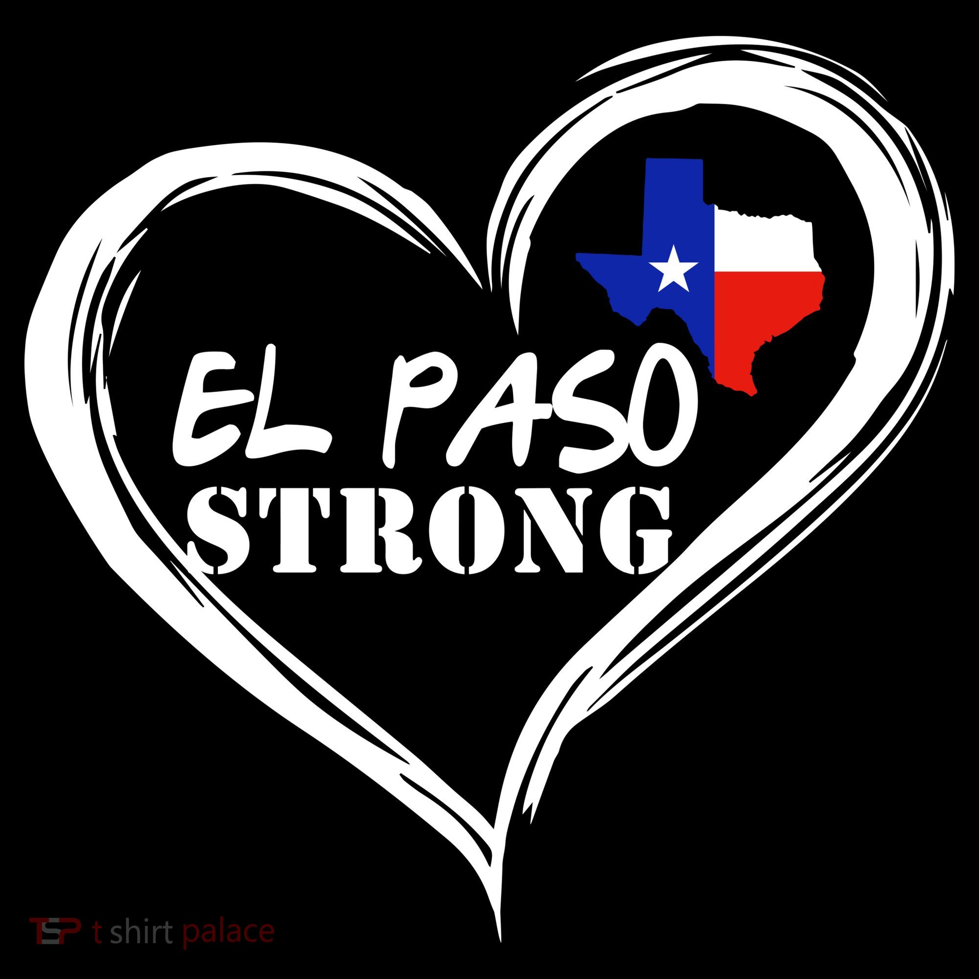 El Paso Strong Support Texas Women's T-Shirt