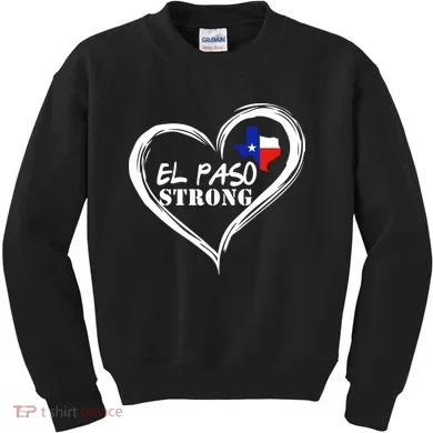 El Paso Strong Support Texas Kids Sweatshirt