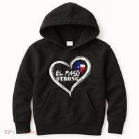 El Paso Strong Support Texas Kids Hoodie thumb 0