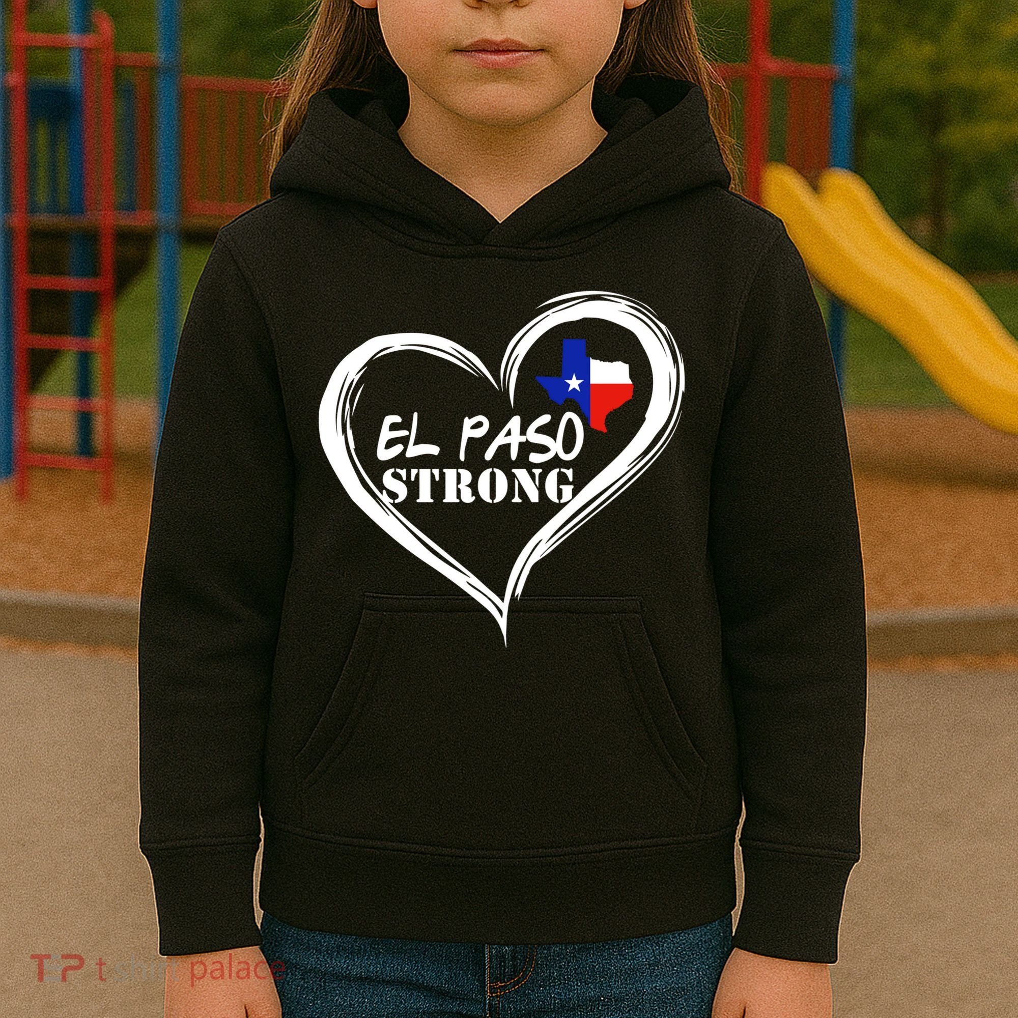 El Paso Strong Support Texas Kids Hoodie