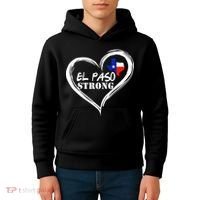 El Paso Strong Support Texas Kids Hoodie thumb 4