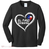 El Paso Strong Support Texas Kids Long Sleeve Shirt thumb 0