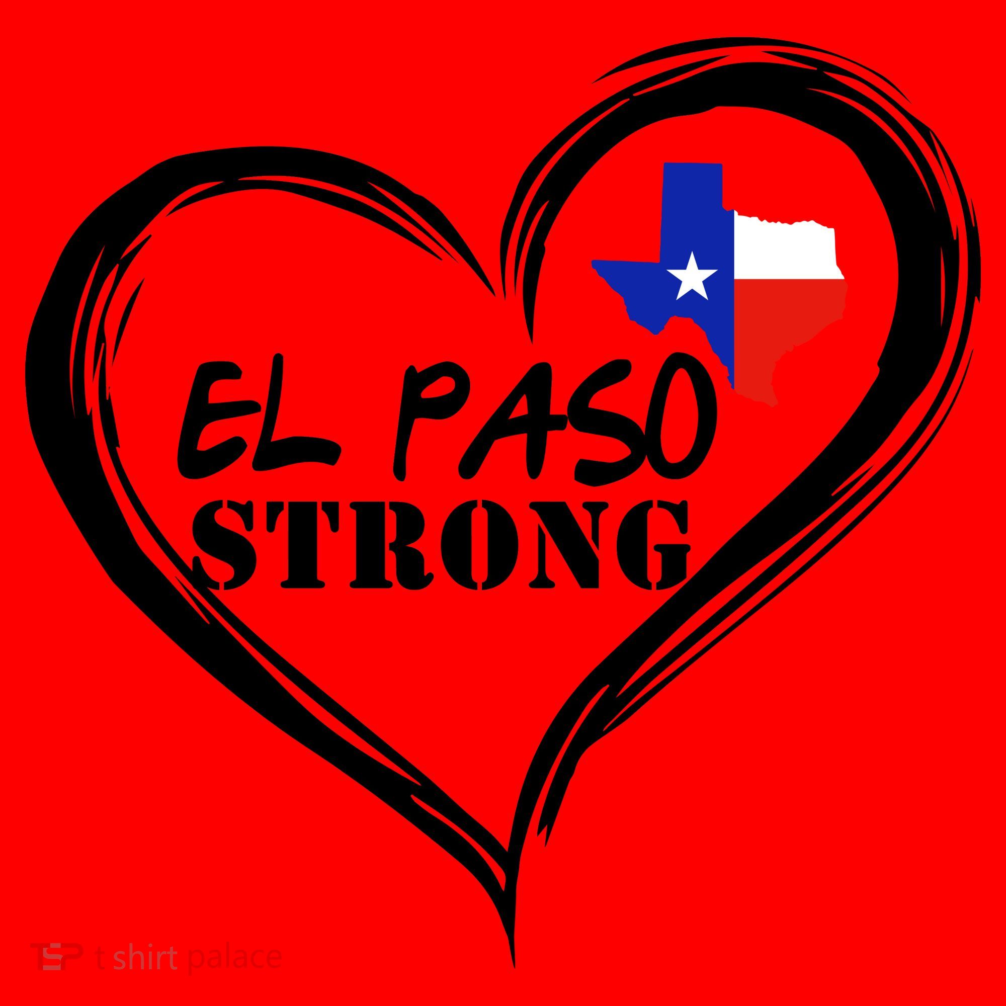 El Paso Strong Support Texas Santa Hat