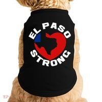 El Paso Strong Texas Heart Doggie Tank thumb 0