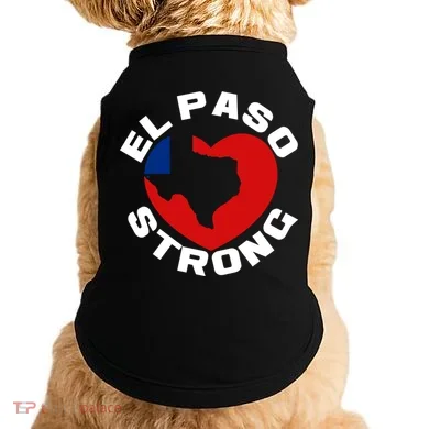 El Paso Strong Texas Heart Doggie Tank