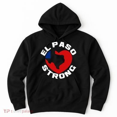 El Paso Strong Texas Heart Hoodie