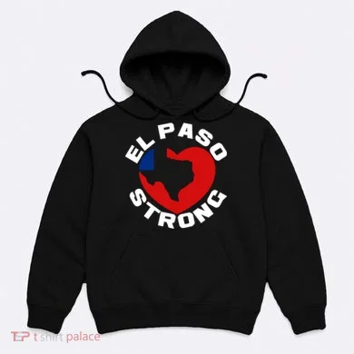 El Paso Strong Texas Heart Hoodie