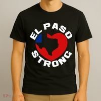 El Paso Strong Texas Heart T-Shirt thumb 3