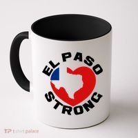 El Paso Strong Texas Heart Coffee Mug thumb 0