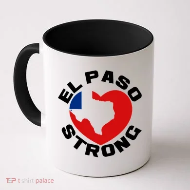 El Paso Strong Texas Heart Coffee Mug