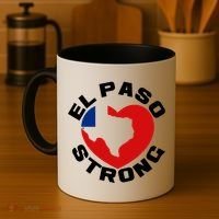 El Paso Strong Texas Heart Coffee Mug thumb 4