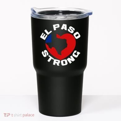 El Paso Strong Texas Heart Tumbler