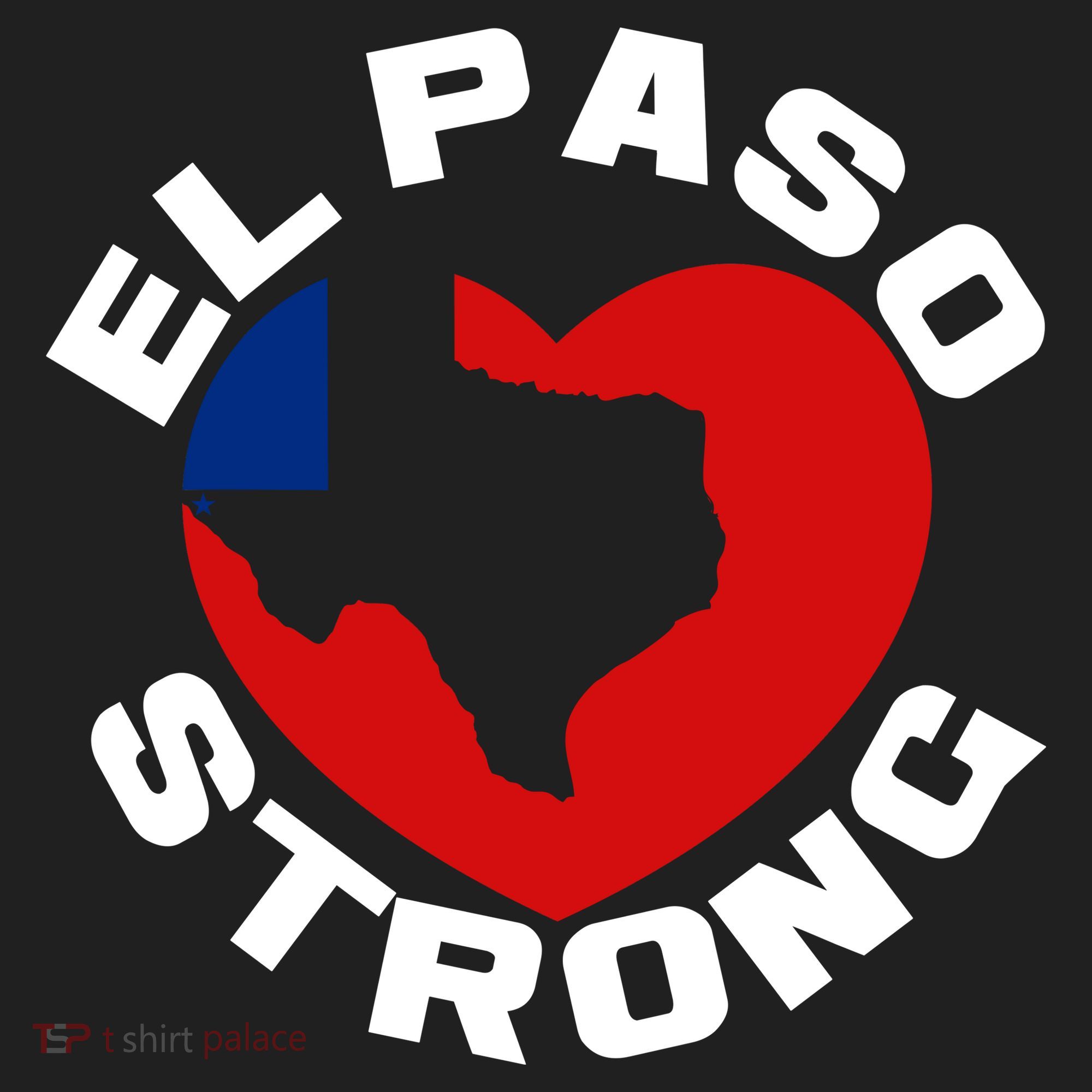 El Paso Strong Texas Heart Tumbler