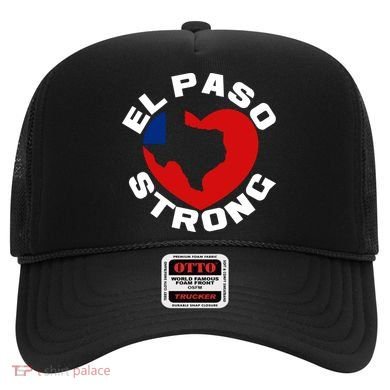 El Paso Strong Texas Heart Hat