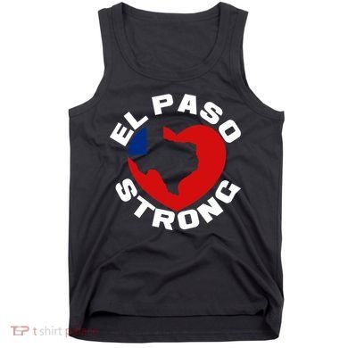 El Paso Strong Texas Heart Tank Top
