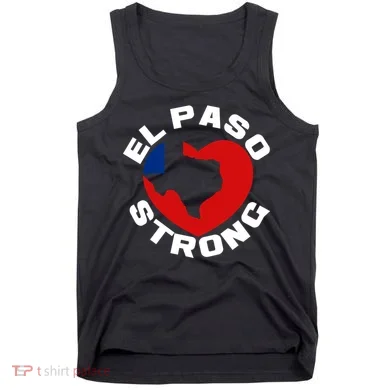 El Paso Strong Texas Heart Tank Top