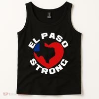 El Paso Strong Texas Heart Tank Top thumb 2