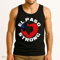 El Paso Strong Texas Heart Tank Top thumb 3